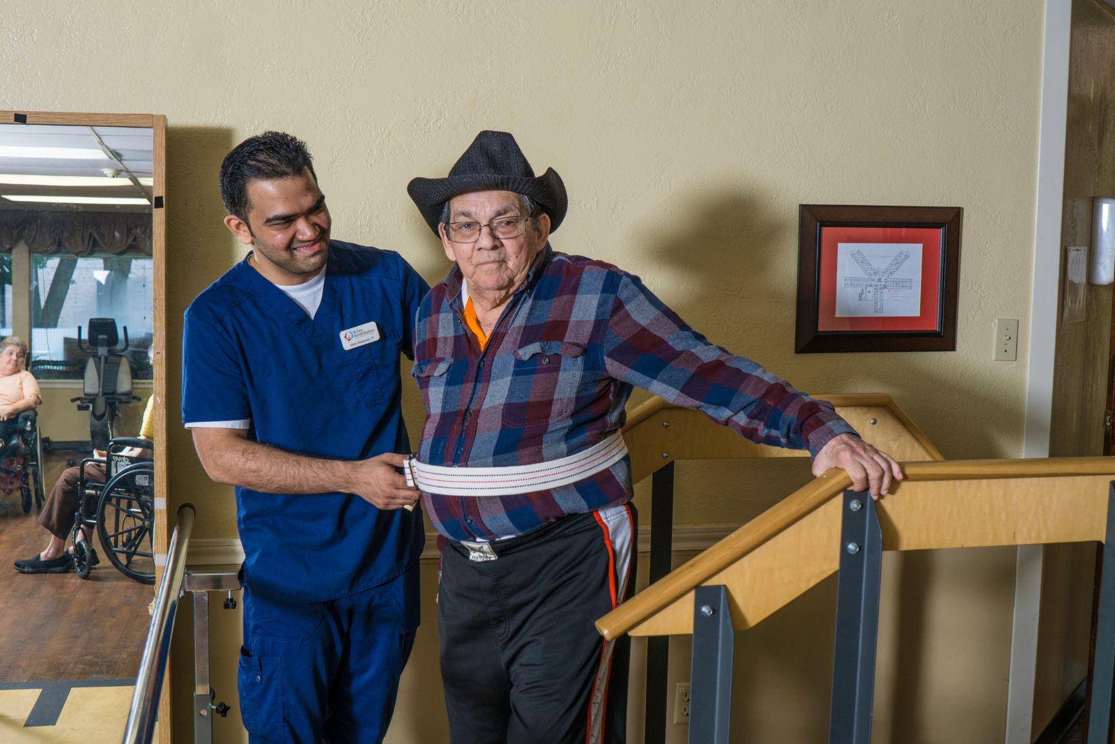Physical therapy in Lawrence health care center